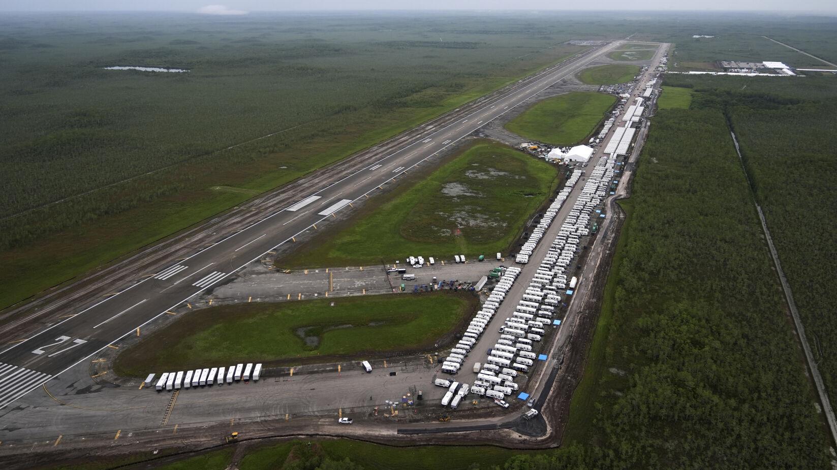 Judge orders temporary construction halt at Florida 'Alligator Alcatraz' detention center